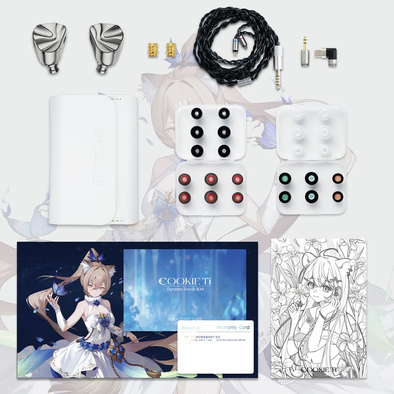 iBasso Jr. Cookie Ti (Glossy)