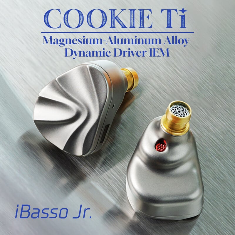 iBasso Jr. Cookie Ti (Glossy)