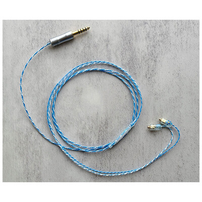 Nemophila (Cel) / WAGNUS. Original 4.4mm 5-pole Plug EIR - ORO / MMCX / ロゴ&イヤーコネクタ ネモフィラアートワーク